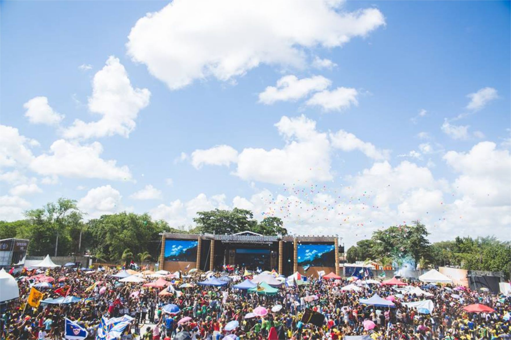 Outdoor concert venue